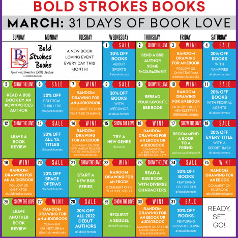 31 Days of March Book Love